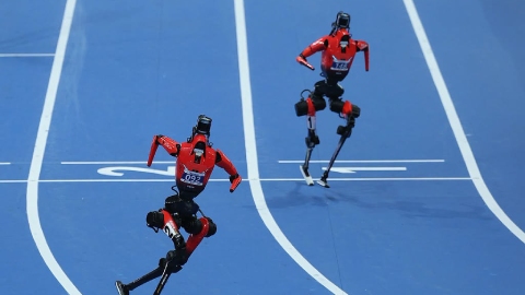 Robot Trung Quốc gây sốc: Chạy 100m nhanh hơn Usain Bolt