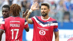 Gần 40 tuổi, Olivier Giroud vẫn ghi bàn và lập kỳ tích đáng nể tại Ligue 1