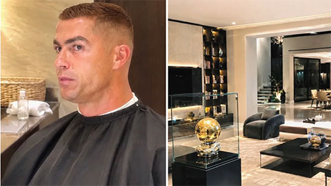 Cristiano Ronaldo để lộ bí mật trong căn nhà ở Riyadh