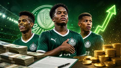 Palmeiras đang là 'cỗ máy kiếm tiền' đáng sợ nhất của Brazil