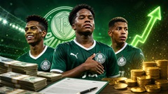 Palmeiras đang là 'cỗ máy kiếm tiền' đáng sợ nhất của Brazil