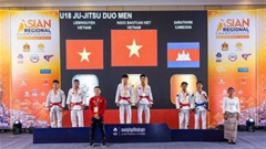Jujitsu Việt Nam giành 120 HCV, vô địch Đông Nam Á 2026