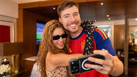  MrBeast có cam kết quan trọng với Shakira 