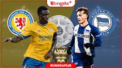 Nhận định bóng đá Braunschweig vs Hertha Berlin, 23h30 ngày 28/8: Chủ nhà rơi tự do