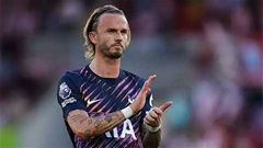 James Maddison gãy vai, Tottenham nhận thêm cú sốc sau trận thua Brentford