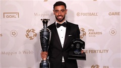 Bruno Fernandes giành giải Cầu thủ xuất sắc nhất năm của PFA