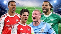 Đội hình PFA Premier League hay nhất năm: Arsenal và Man City áp đảo