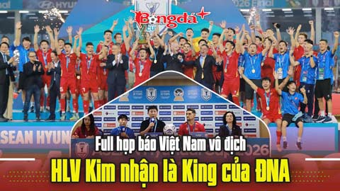 Full họp báo Việt Nam vô địch: HLV Kim Sang Sik nhận là Vua của Đông Nam Á