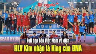Full họp báo Việt Nam vô địch: HLV Kim Sang Sik nhận là Vua của Đông Nam Á