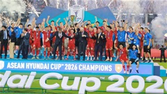 Kết quả bóng đá đêm 26/8, rạng sáng 27/8: Việt Nam vô địch AFF Cup 2026