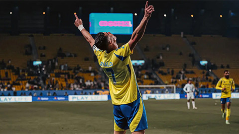 Ronaldo lập công giúp Al Nassr thắng ngược