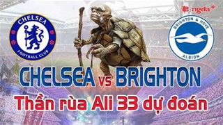 Dự đoán tỷ số Chelsea vs Brighton: Thần Rùa Ali 33 chọn đội nào?