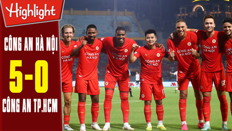 Highlight Công an Hà Nội vs Công an TP.HCM: 5-0 (Siêu Cúp Quốc Gia 2026)