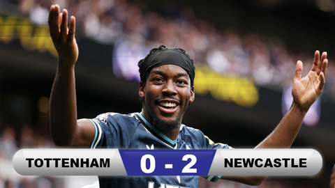 Tottenham nhận thảm bại thứ 2 liên tiếp tại Ngoại hạng Anh