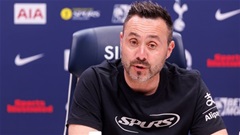 De Zerbi chỉ ra vấn đề lớn nhất của Tottenham