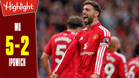 Highlight MU vs Ipswich: 5-2 (Vòng 2 Ngoại hạng Anh 2026/27)