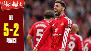 Highlight MU vs Ipswich: 5-2 (Vòng 2 Ngoại hạng Anh 2026/27)