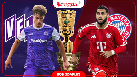 01h45 ngày 3/9: Osnabruck vs Bayern Munich