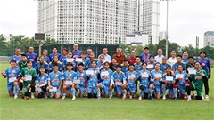 Chủ tịch VFF động viên ĐT nữ Việt Nam trước ASIAD 2026