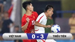 Kết quả U20 Việt Nam 0-3 U20 Triều Tiên: Thua đậm đội mạnh nhất bảng