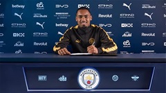 Man City ra mắt tân binh 34 triệu bảng