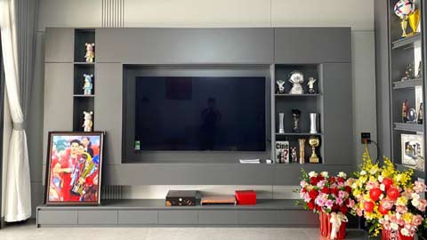 Cận cảnh ngôi nhà cực đẹp mà Đình Bắc xây báo hiếu bố mẹ
