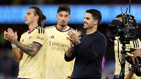 Arteta lập cột mốc lịch sử Premier League sau chiến thắng trước Aston Villa