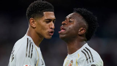 'Sóng ngầm' tại Real: Vinicius không hài lòng với Bellingham?