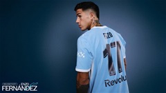 Enzo Fernandez nhận áo số 17 tại Man City