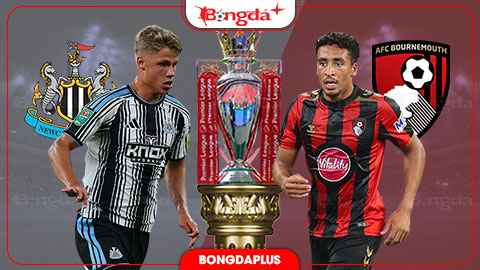 18h30 ngày 5/9: Newcastle vs Bournemouth