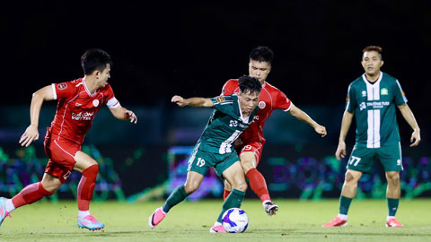 Những tình huống đáng chú ý hiệp 1 trận Đồng Nai 0-0 Thể Công