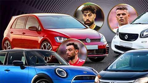 Không Lamborghini, Ferrari: Bruno Fernandes và loạt sao bóng đá thích xe giá rẻ