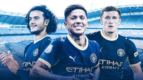 Enzo Fernandez, Anderson, Bouaddi: Man City đánh cược 300 triệu bảng để quên Rodri?
