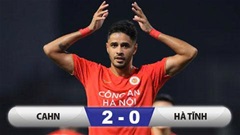 Kết quả CAHN 2-0 Hà Tĩnh: Đình Bắc tịt ngòi, chủ nhà vẫn thắng