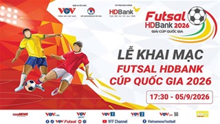 Trực tiếp: Thái Sơn Bắc vs Sahako (Giải Futsal HD Bank Cúp Quốc gia 2026)
