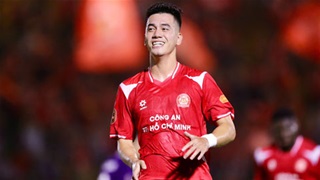 Tiến Linh ghi bàn mở tỷ số (CA TP.HCM 1-0 Hà Nội)