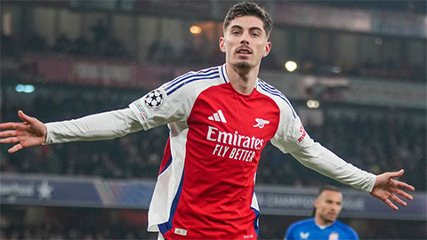 Trực tiếp Arsenal 1-1 Chelsea: Havertz ghi bàn đẳng cấp gỡ hòa cho Pháo thủ