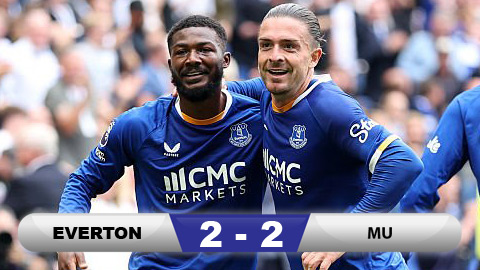 MU rơi chiến thắng trước Everton bởi siêu phẩm của cựu sao Arsenal