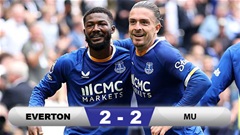 Kết quả Everton 2-2 MU: Quỷ đỏ rơi chiến thắng ở phút bù giờ
