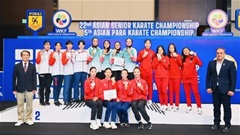 Karate Việt Nam tranh tài cùng 80 đội tuyển tại World Cup 2026