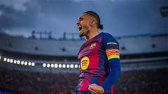 Tin bóng đá sáng 7/9: Raphinha sánh ngang kỷ lục vĩ đại của Messi