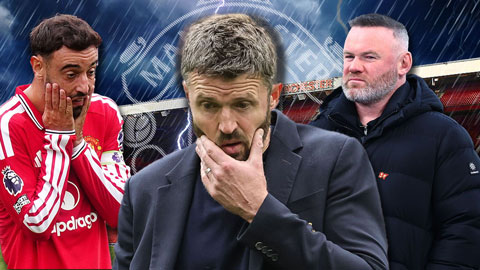 Rooney cảnh báo Carrick có thể mất việc, Bruno Fernandes đang ‘kêu cứu’