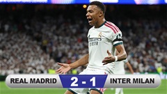 Kết quả Real Madrid 2-1 Inter: Mourinho và Los Blancos giành trọn 3 điểm