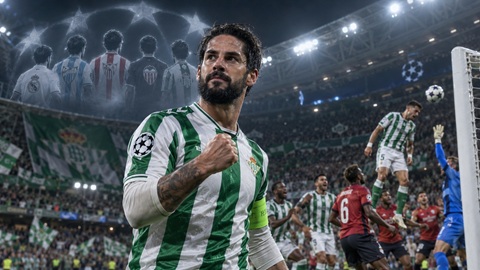 Isco viết sử ở Champions League 