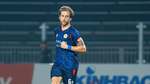 Stefan Mauk ghi bàn mở tỉ số cho CAHN (Thể Công 0-1 CAHN)