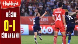 Hightligh Thể Công vs CAHN: 0-1 (Vòng 2 V.League 2026/27)