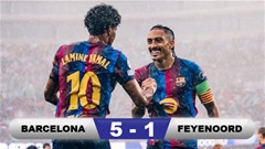 Kết quả Barca 5-1 Feyenoord: Barca khởi đầu như mơ ở Champions League