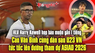 HLV Harry Kewell họp báo muộn gần 1 tiếng sau trận thua cay đắng trước SLNA