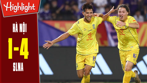 Hà Nội vs SLNA: 0-2