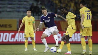 Những tình huống đáng chú ý hiệp 1 (Hà Nội 0-1 SLNA)